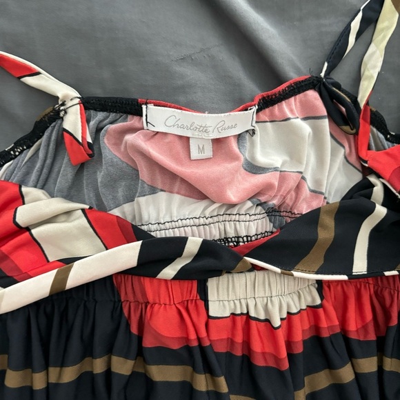 Y2K Charlotte Russe Abstract Mini Dress - Picture 4 of 4